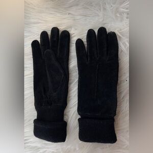 💯Leather Women's Classic Black Gloves